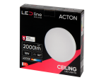 LED line PRIME Deckenleuchte ACTON 18W 2000lm 4000K IP54 rund – Bild 5