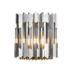 Wandleuchte RITZ CHROME Kristall 2xE14