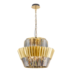 Kronleuchter DONNA GOLD Kristall 12xE14