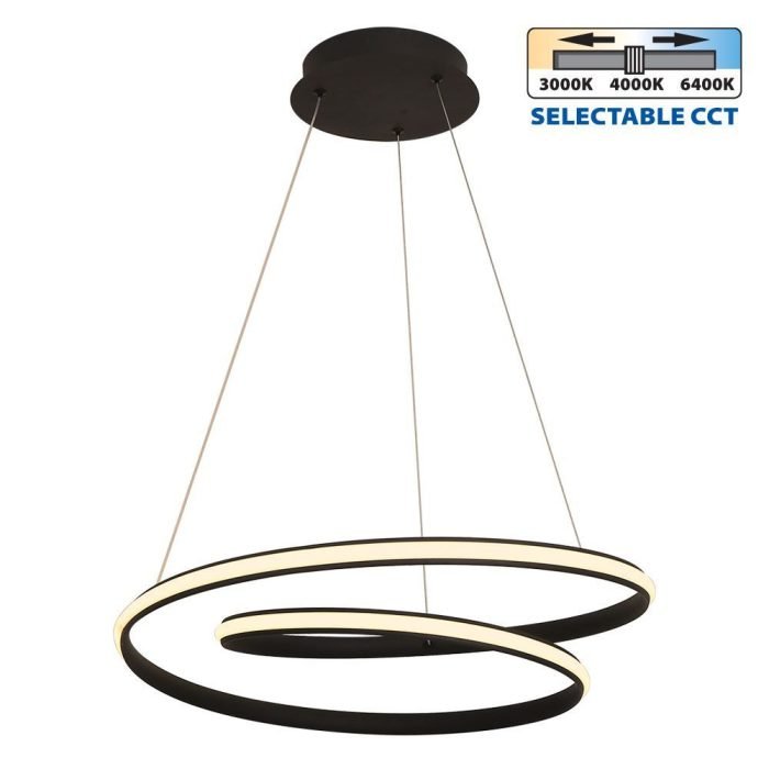 LURENDY LED-PENDELLEUCHTE FEEL  43W ∙ CCT-SWITCH ∙ 3000K-4000K-6400K – Bild 1