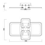 MULTIFUNKTIONALE LED-LEUCHTE METRO LED ∙ 74W – Bild 3