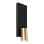 GENESIS WAND SCHWARZ GOLD 1XGU10