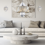 WANDLEUCHTE MARGOT CHROME 2XE14 – Bild 2