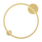 SATURNO GOLD 25W LED-DECKENLEUCHTE