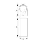PORTO/SQ Fassadenleuchte ∙ 2 x GU10 ∙ weiß ∙ IP44 – Bild 3