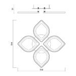 Volo Multifunktionale LED-Leuchte VIKI LED ∙ 60W – Bild 3