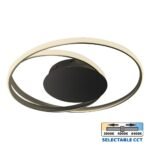 LED Deckenleuchte ODEON LED ∙ 38W ∙ 1840lm ∙ schwarz ∙ CCT-SWITCH ∙ 3000K-4000K-6400K