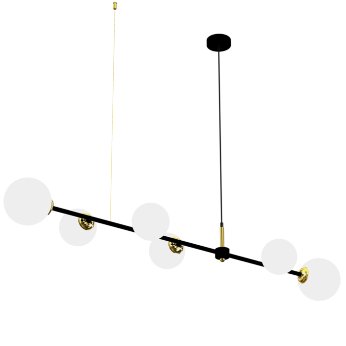 POP-Hängelampe - Moderner Klassiker Deckenlampe 6xE14 – Bild 1