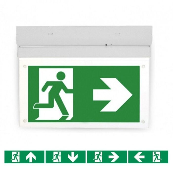 Fluchtwegleuchte mit Knickgehäuse MILAN /LED-2W/IP20/230V – Bild 1