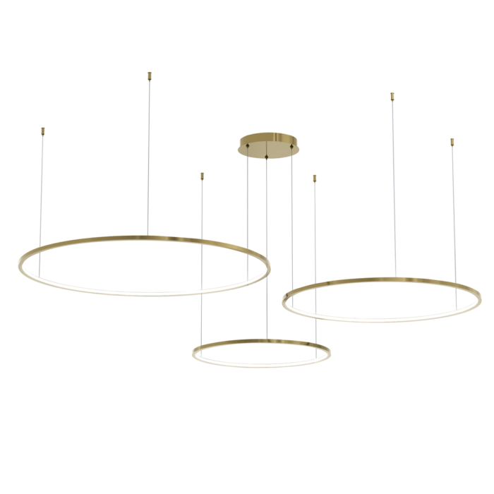 Saturno Gold LED-Hängelampe-100W – Bild 1