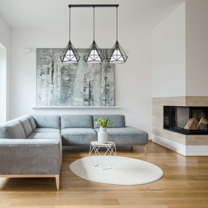 TRIANGOLO LED-Hängelampe 3xE27 – Bild 2