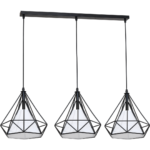 TRIANGOLO LED-Hängelampe 3xE27