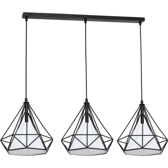 TRIANGOLO LED-Hängelampe 3xE27 – Bild 1