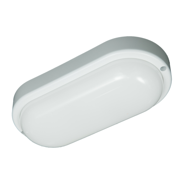 Ovalleuchte DAVO 8W 4000K IP64 Weiß – Bild 1
