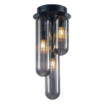 Paula Deckenlampe PAX BLACK 3xG9