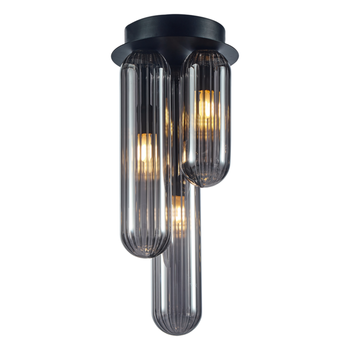 Paula Deckenlampe PAX BLACK 3xG9 – Bild 1