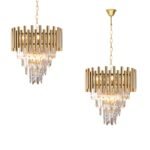 LED Deckenlampe Kristalle