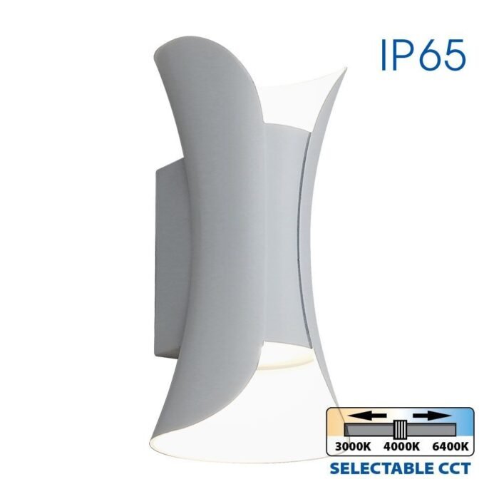 BOSTONLED-Leuchte LED ∙ 10W ∙ weiß ∙ CCT-Schalter ∙ 3000K-4000K-6400K ∙ IP65 – Bild 6