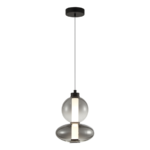 Lorinze-Black 12W.LED.Pendelleuchte.3000K