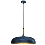 LINCOLN BLAU/GOLD Hängelampe 1xE27 45cm – Bild 5