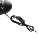 Tischlampe Ulisse Stahl-Schwarz / E14 37x19cm – Bild 4