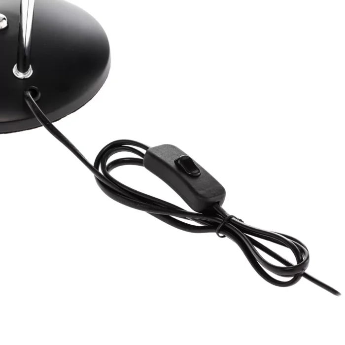 Tischlampe Ulisse Stahl-Schwarz / E14 37x19cm – Bild 4
