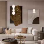 Loena Weiß LED-36W Design Hängelampe – Bild 2