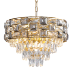 Lucezza Kronleuchter Kristall 9xE14 LED – Bild 5