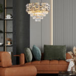 Lucezza Kronleuchter Kristall 9xE14 LED – Bild 2