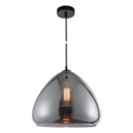 Kronleuchter kiksos SSP750 1xE27 Rauchglas
