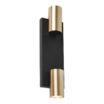Sismus WAND SCHWARZ GOLD 2xGU10 LED