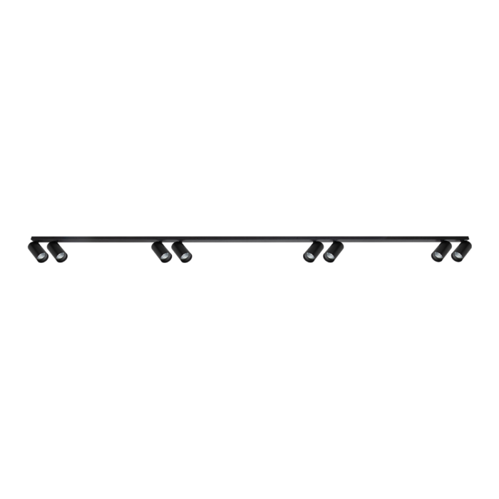 lamooo Spot Black 8xGU10 LED Leuchte – Bild 1