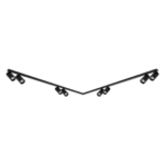 lamooo Spot Black 8xGU10 LED Leuchte – Bild 7