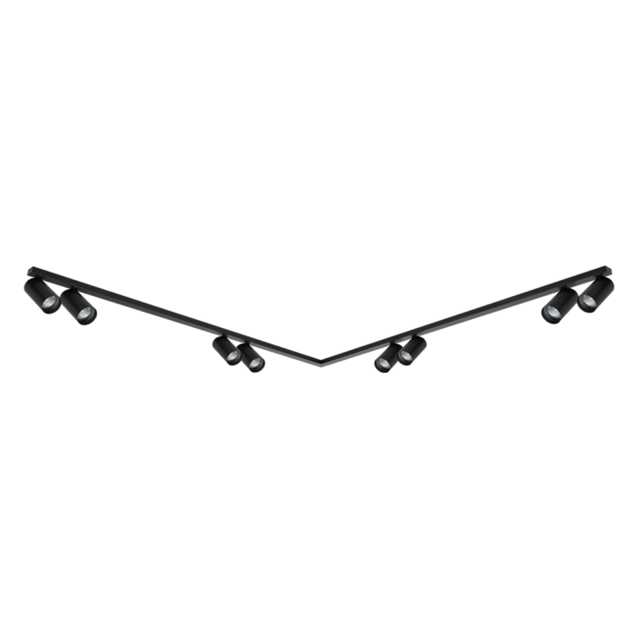 lamooo Spot Black 8xGU10 LED Leuchte – Bild 7