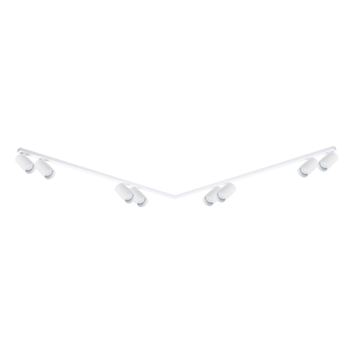 lamooo Spot Weiß 8xGU10 LED Leuchte – Bild 8