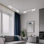 lamooo Spot Weiß 8xGU10 LED Leuchte – Bild 2