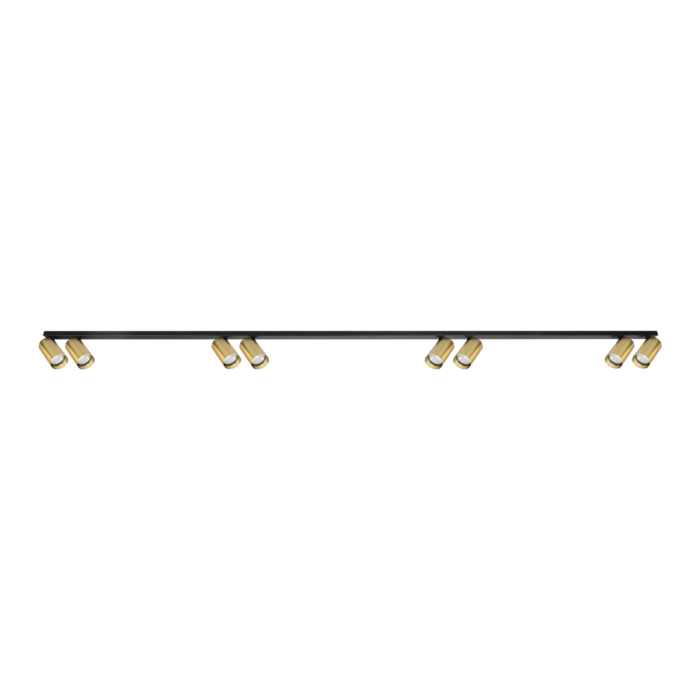 lamooo Spot Gold 8xGU10 LED Leuchte – Bild 1