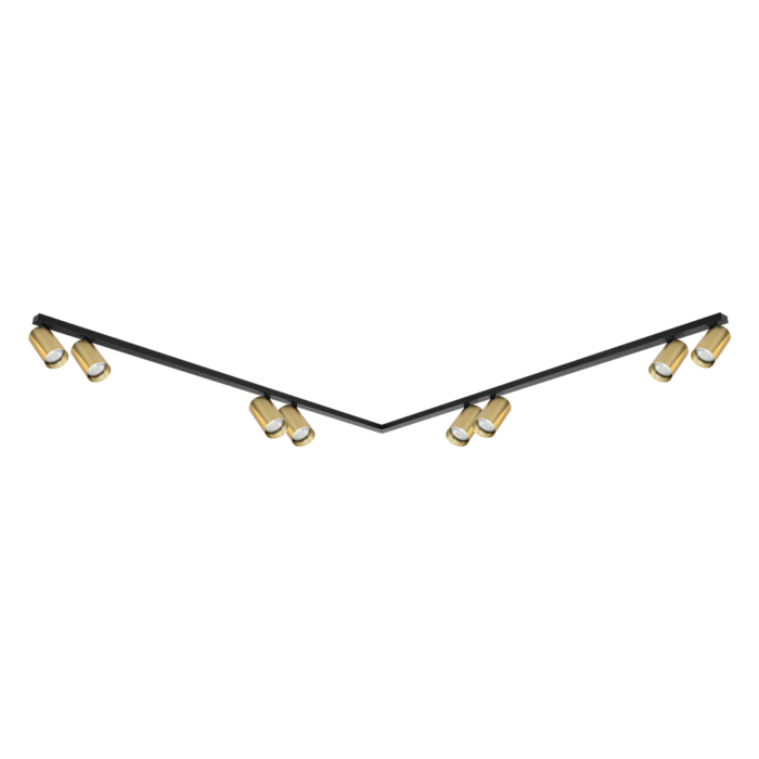 lamooo Spot Gold 8xGU10 LED Leuchte – Bild 7