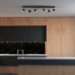 Laccezt SCHWARZ/CHROM 6xGU10 LED Deckenleuchte – Bild 2