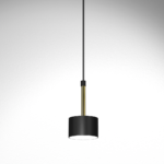 Hängelampe Rayan SCHWARZ/GOLD 1xGX53 LED – Bild 3