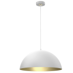 Hängelampe BETA WEISS/GOLD 1xE27 LED 45cm