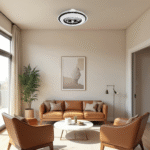 Tornado BLACK 48W LED + FERNBEDIENUNG Lüfterlampe – Bild 3