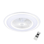 Ventilatorlampe WHITE 48W LED+ FERNBEDIENUNG