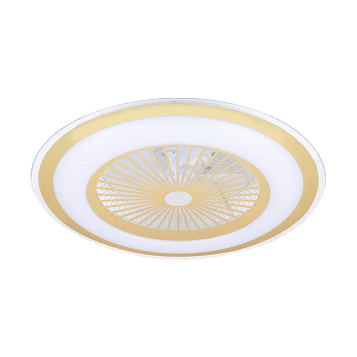 Ventilatorlampe GOLD 48W LED+ FERNBEDIENUNG – Bild 4