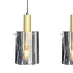Zonora Gold 3xE27 LED Pendelleuchte – Bild 6