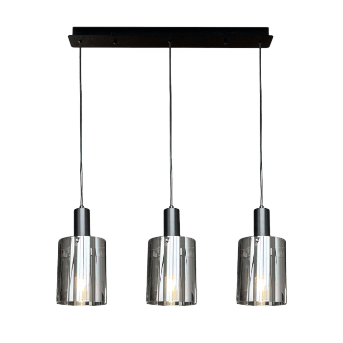 Zonora Gold 3xE27 LED Pendelleuchte – Bild 1