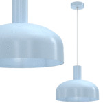 Hängelampe Bariono Blau 1xE27 LED – Bild 5