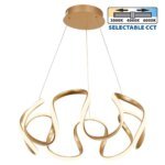 Hängelampe Gold