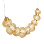 Hängeleuchte Olicia Gold Glas LED-36W – Bild 4