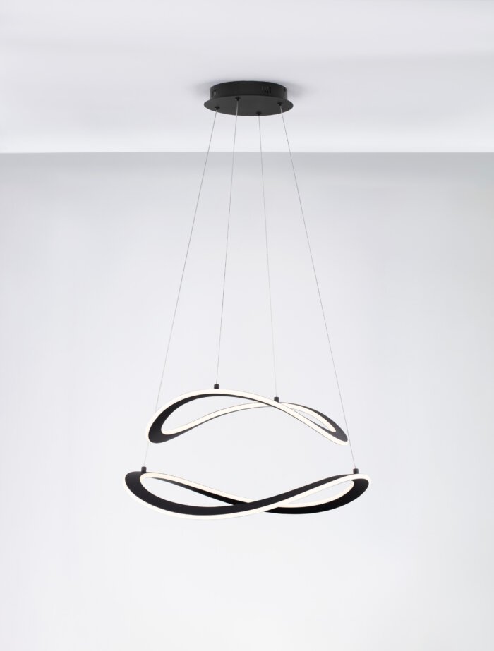 Celestia LED-Pendelleuchte 87W/3000K/Dimmbar – Bild 9